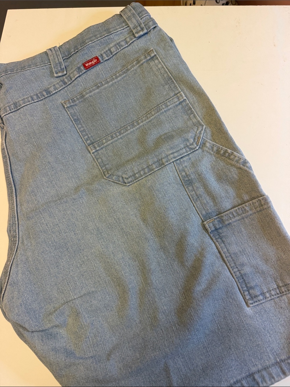 Wrangler Light Blue Relaxed Carpenter Jeans